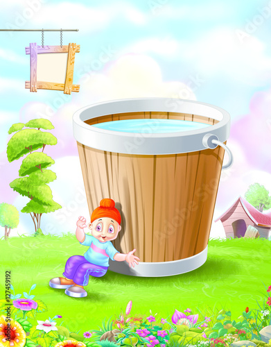 Boy with Bucket