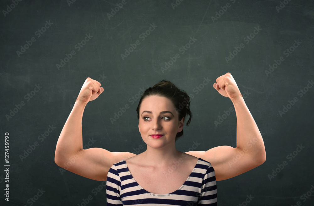 strong and muscled arms concept strong and muscled arms concept