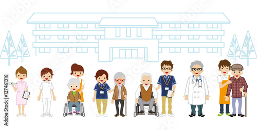 Senior Caregiver and Medical Occupation - Nursing Home