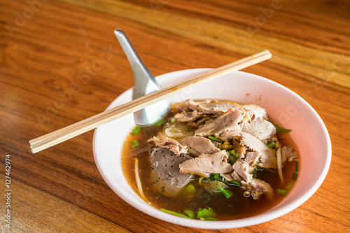 Chinese Roast Duck Noodle Soup Recipe 
Thai Duck Noodle Soup Recipe (Kuay Teaw Ped Toon) photo