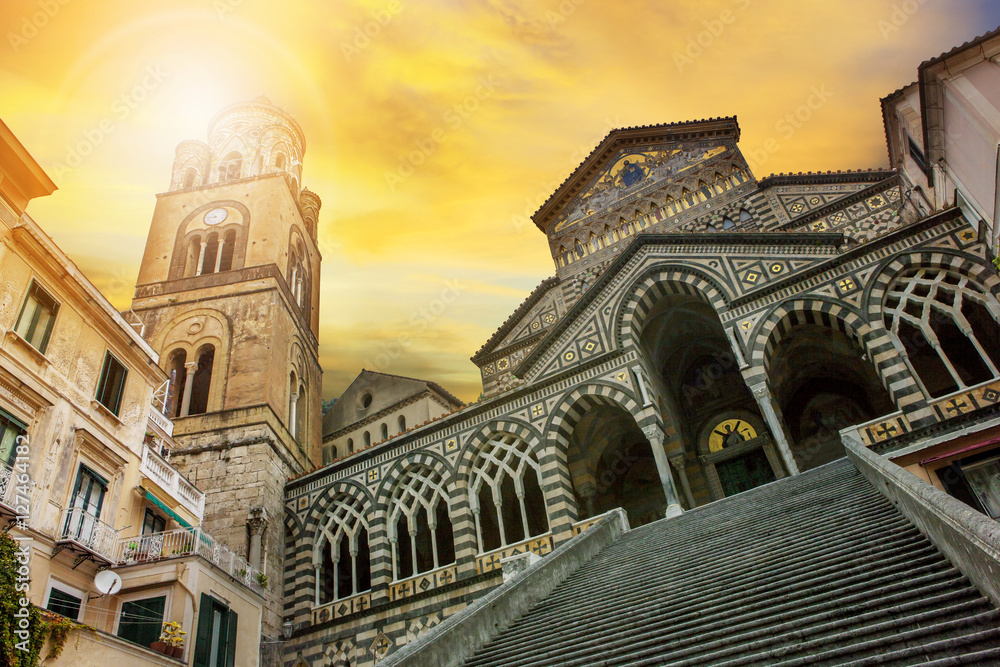  cattedrale of Sant'Andrea ,duomo of amalfi important traveling
