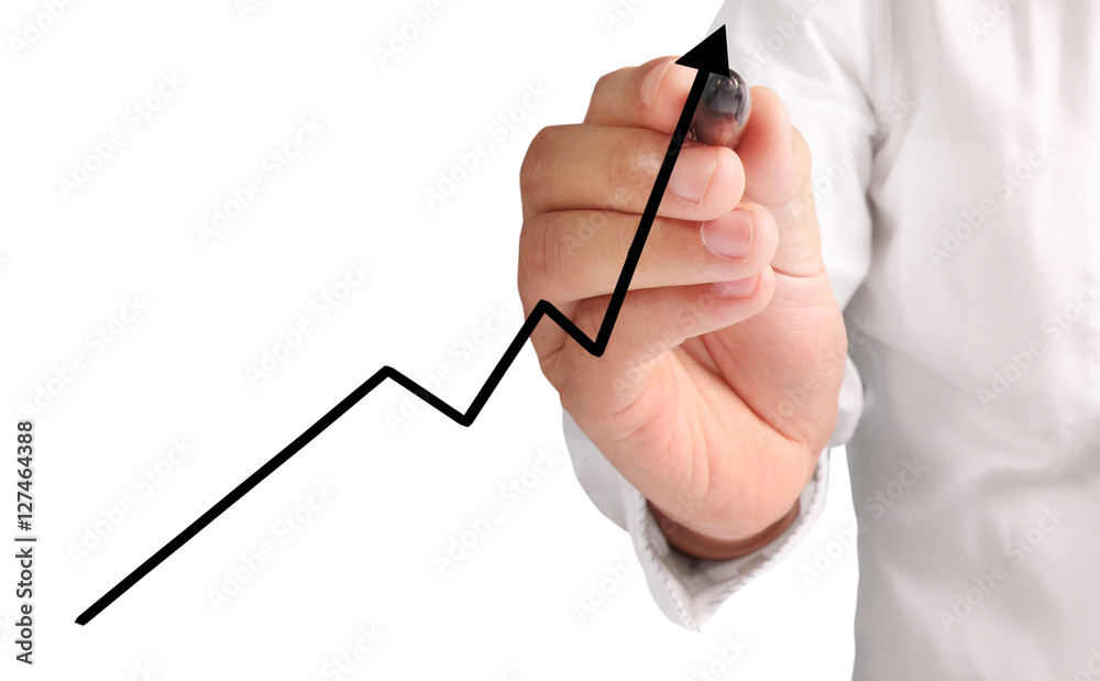 hand drawing chart show hand drawing chart show