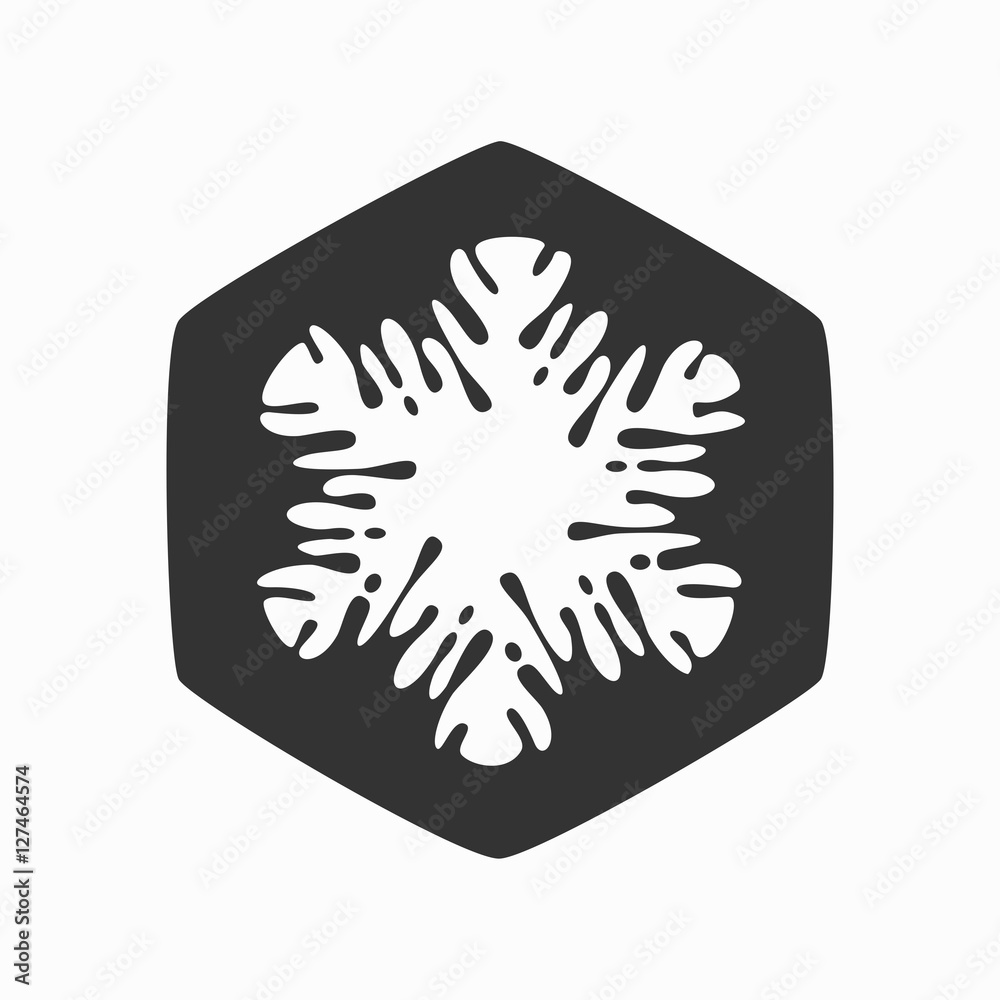 Fototapeta premium Vector illustration of abstract colored polygon