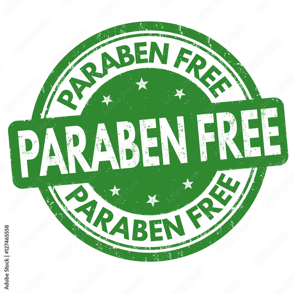 Paraben free sign or stamp Paraben free sign or stamp
