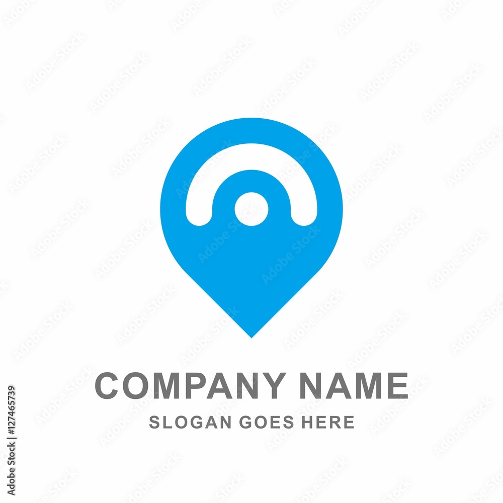 Signal Location Guide Map Tourism Travel Destination Transportation Business Company Stock Vector Logo Design Template Signal Location Guide Map Tourism Travel Destination Transportation Business Company Stock Vector Logo Design Template