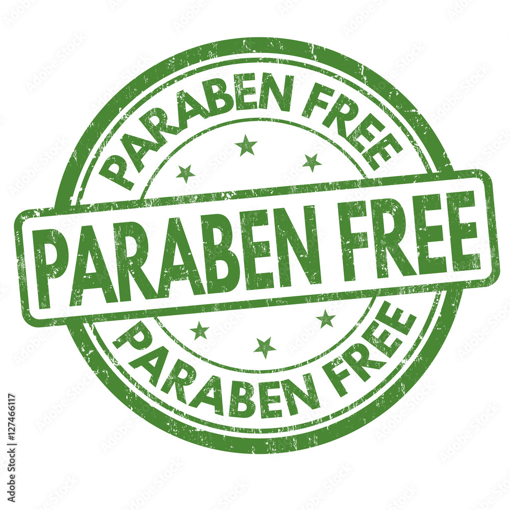 Paraben free sign or stamp Paraben free sign or stamp