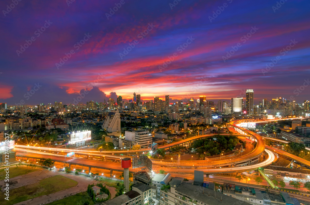 Bangkok expressway.