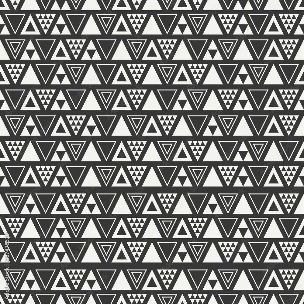 Geometric line monochrome abstract hipster seamless pattern with triangle. Wrapping paper. Scrapbook. Print. Vector illustration. Linear background. Graphic texture for your design, wallpaper. Geometric line monochrome abstract hipster seamless pattern with triangle. Wrapping paper. Scrapbook. Print. Vector illustration. Linear background. Graphic texture for your design, wallpaper.