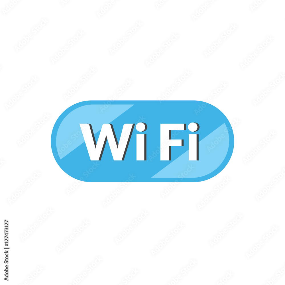 Wifi icon is basic vector icon, EPS10 Wifi icon is basic vector icon, EPS10