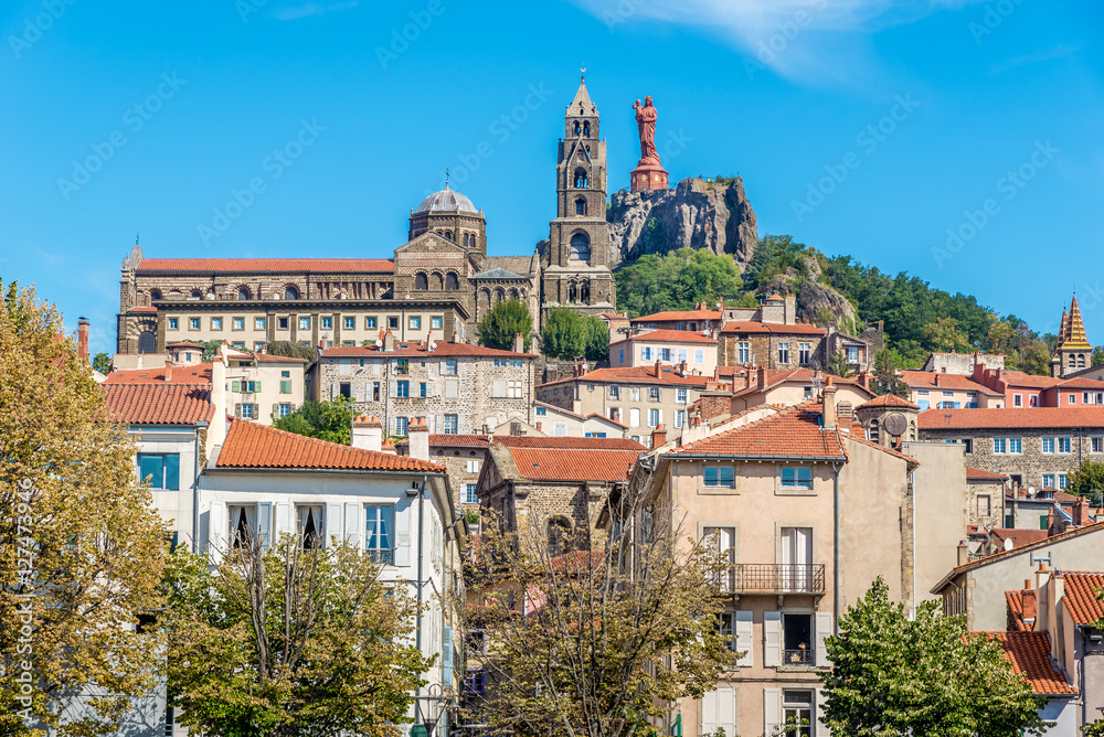 Cathedral Notre Dame de Puy in Le Puy en Velay - France
