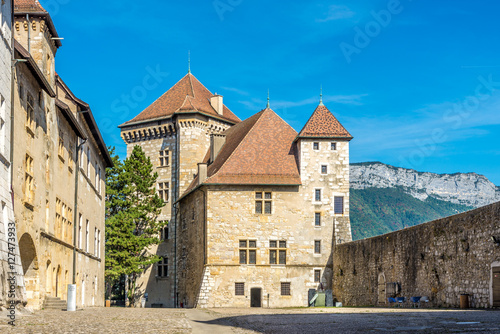 View at the Chateau of Annecy - France
