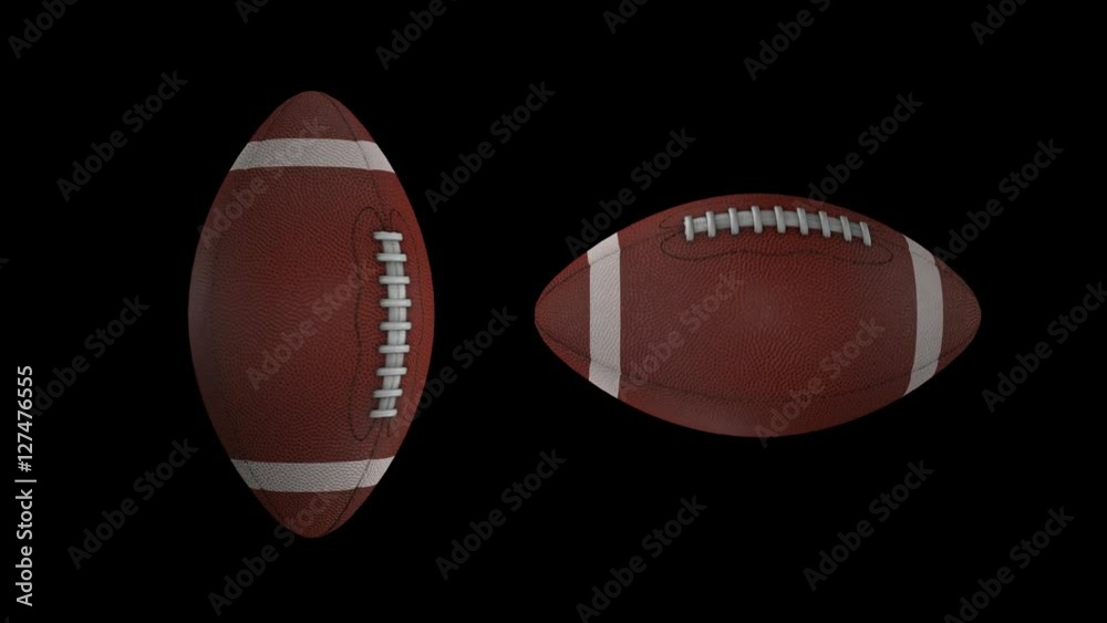 Two rugby ball with alpha channel Two rugby ball with alpha channel