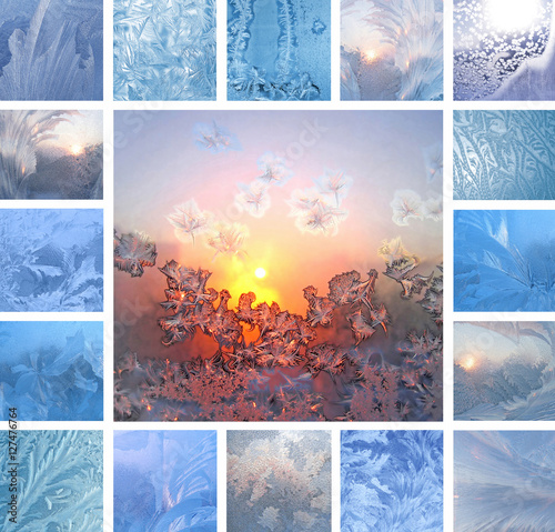 Winter collage