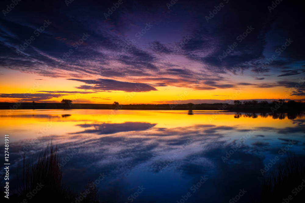 Colorado summer sunrise