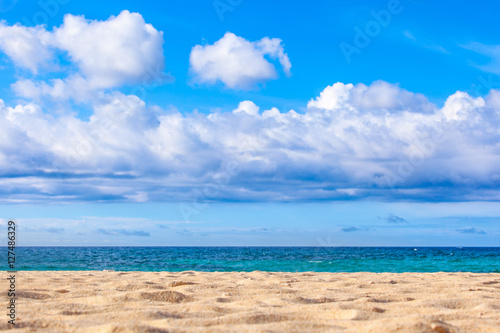 Beach and tropical sea