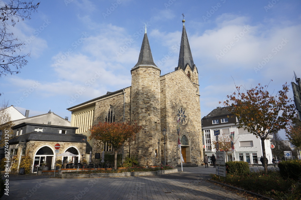 Obraz premium evangelische Kirche Bad Neuenahr