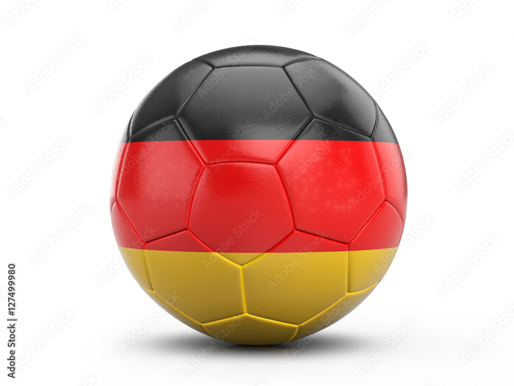 Soccer ball Germany flag