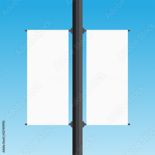 vector outdoor street banner