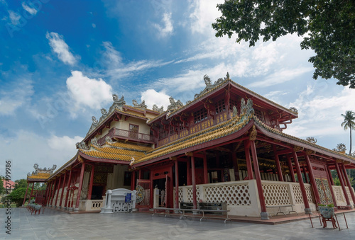 Bang Pa-In Palace in Ayutthaya Province,Thailand