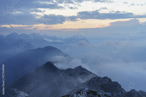 Sonnenaufgang am Tschirgant