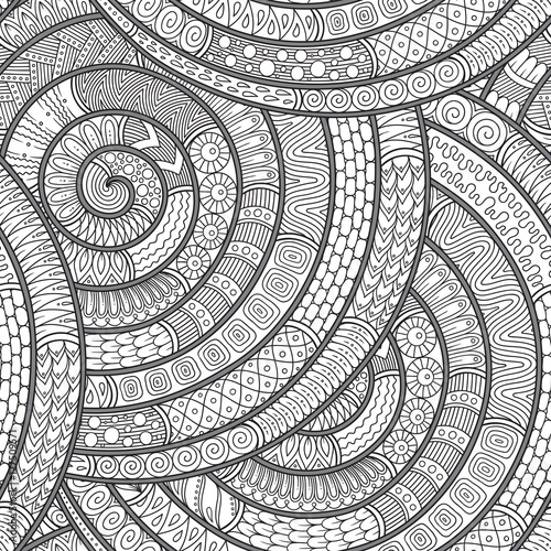 Doodle background in vector with doodles