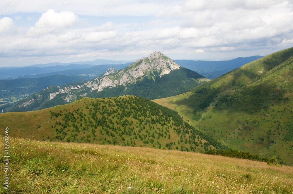 Velky Rozsutec in the  Mala Fatra mountains, Slovakia