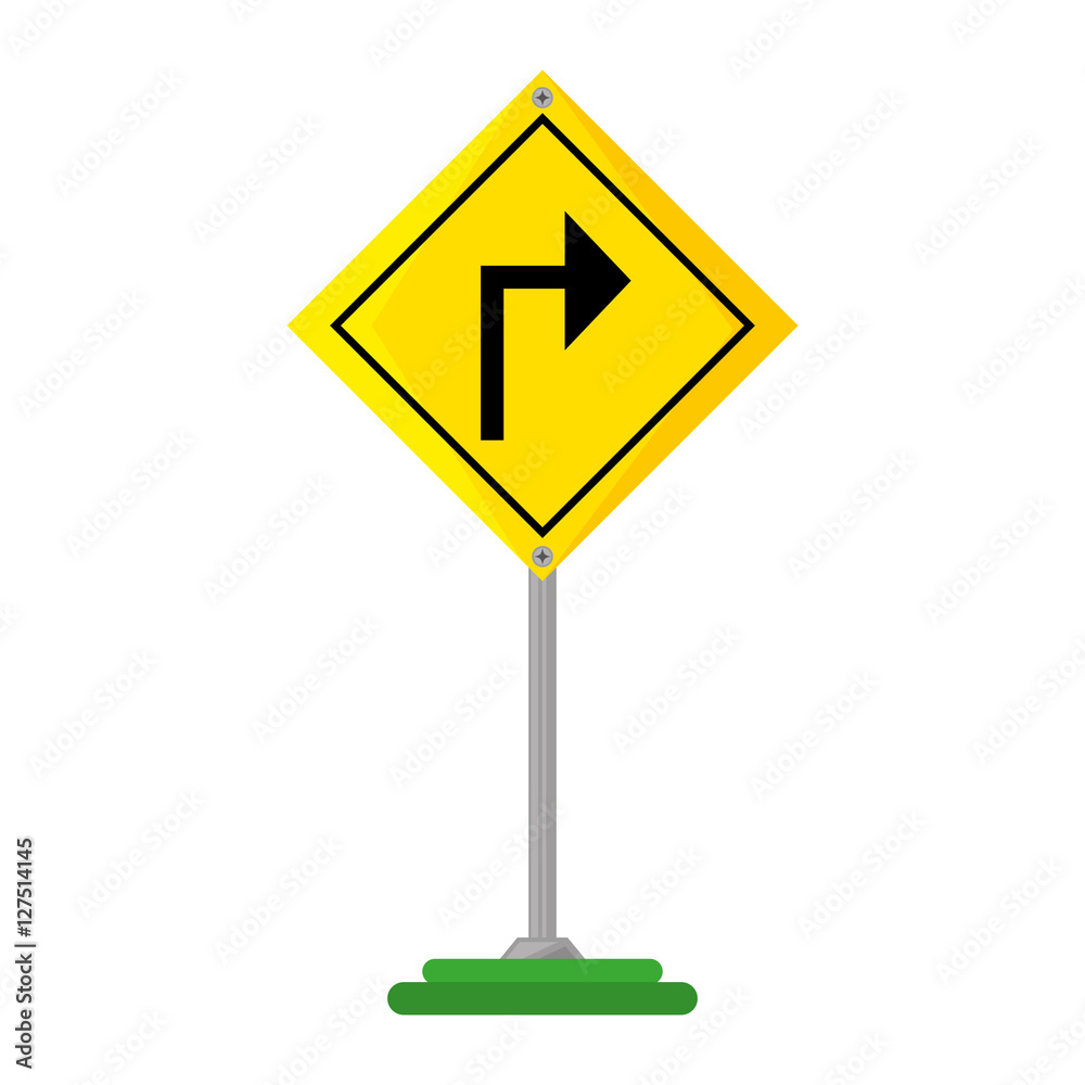 arrows guide traffic signal vector illustration design arrows guide traffic signal vector illustration design