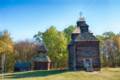 Traditionelle ukrainische Häuser
