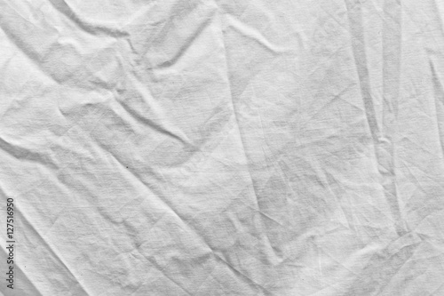wrinkled white cloth as background © schankz