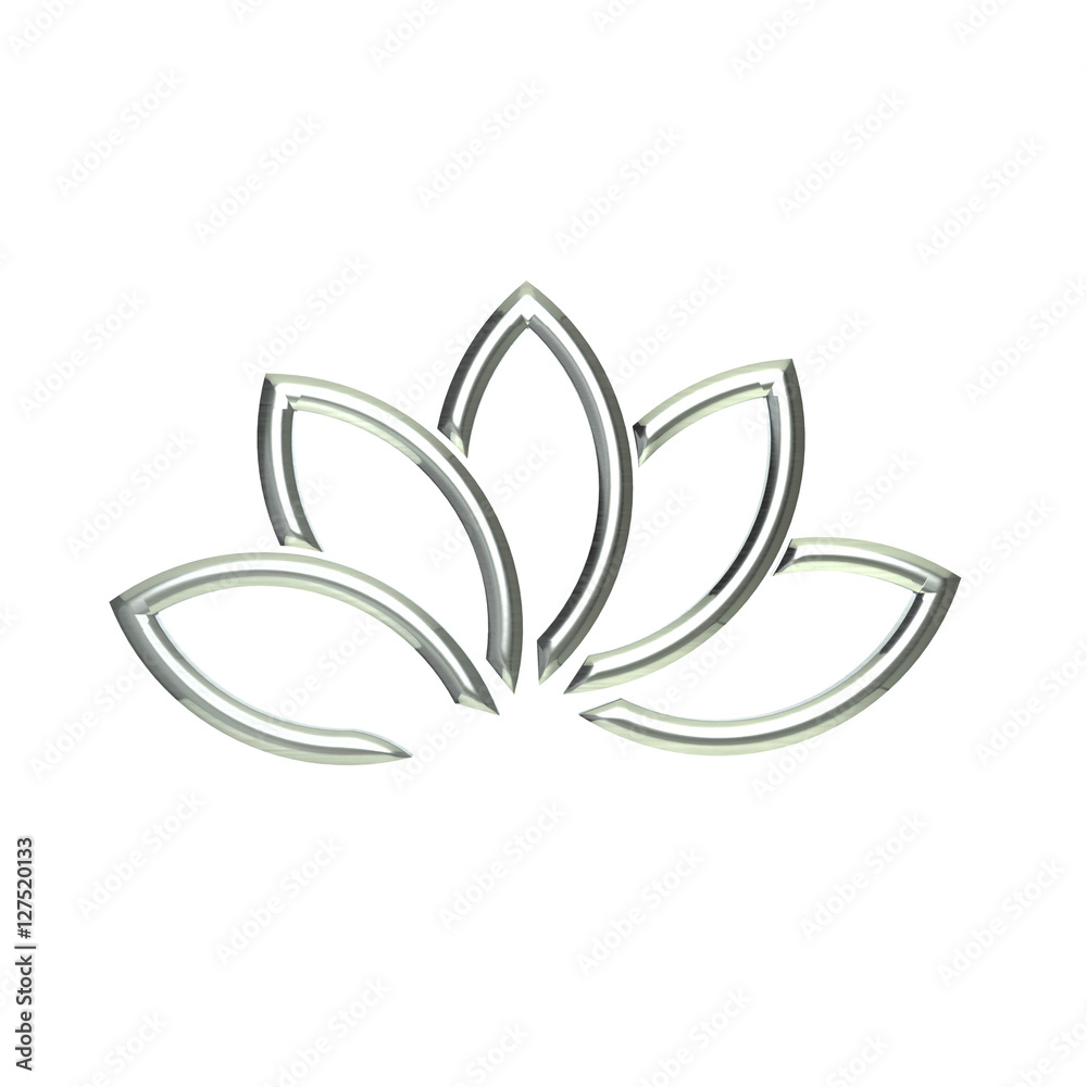 Luxury Silver Lotus plant image