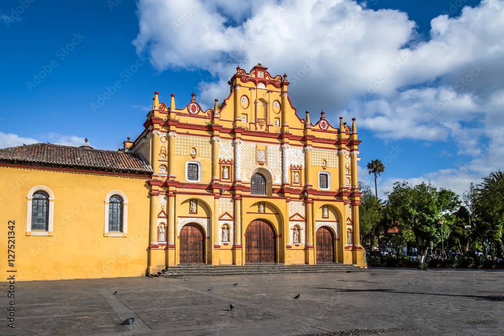 Cathedral - San Cristobal de las Casas, Chiapas, Mexico