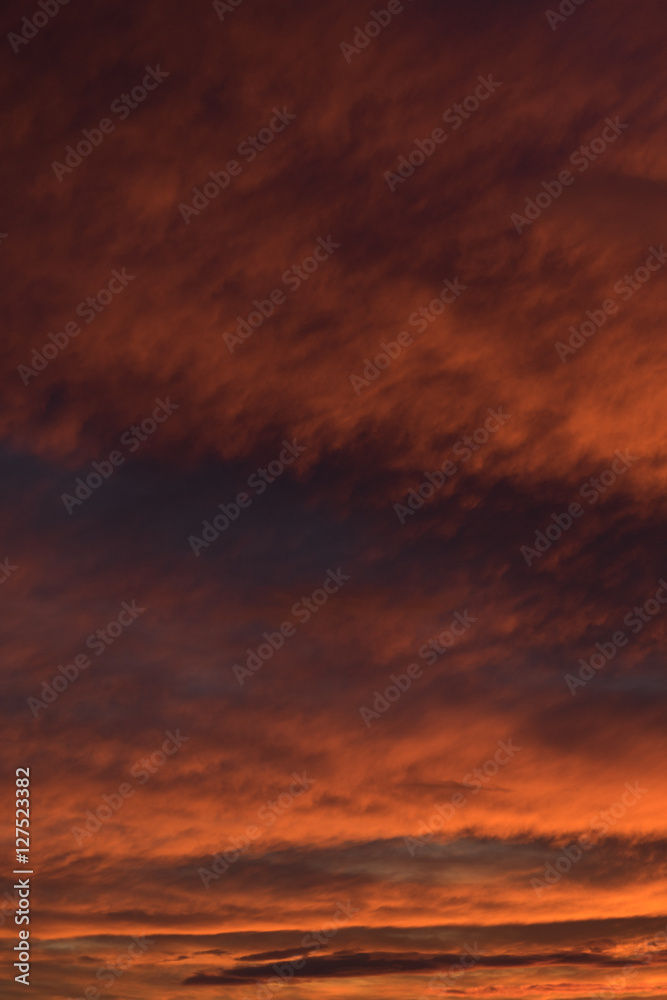 Sky with clouds at sunrise and sunset Sky with clouds at sunrise and sunset