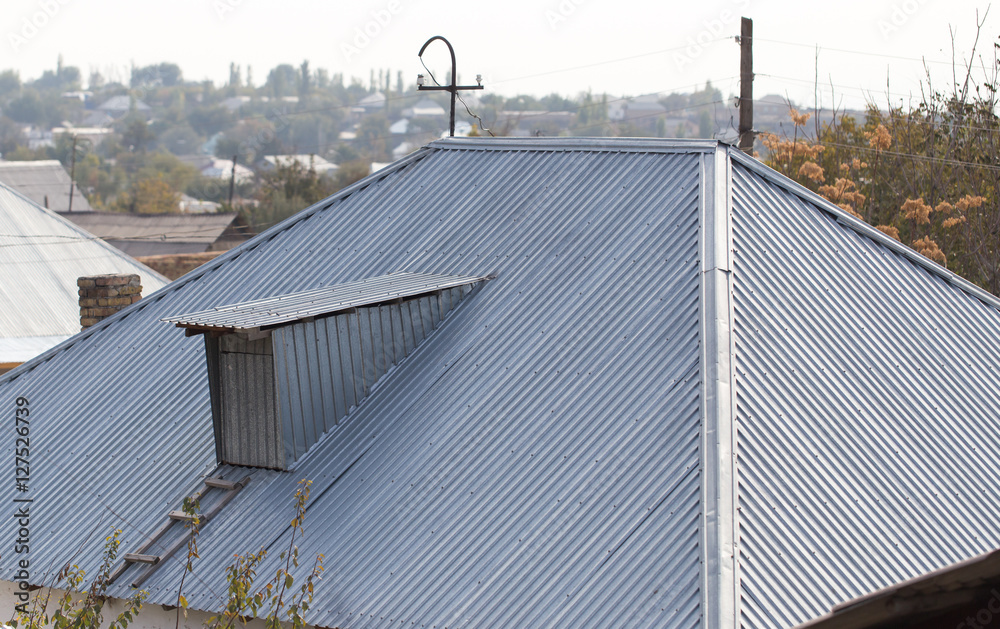 Obraz premium roof of the old house