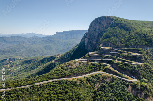 The impressive Serra da Leba pass in Angola