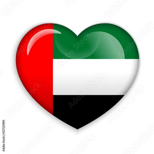 Love United Arab Emirates. Flag Heart Glossy Button Free Download Love United Arab Emirates. Flag Heart Glossy Button - GFXLoad