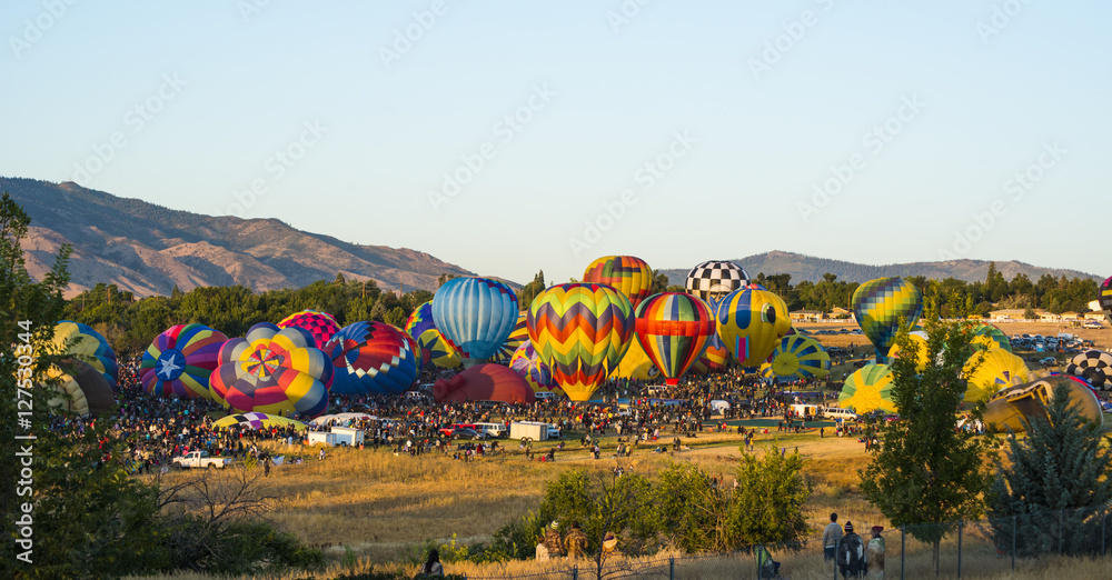 Naklejka premium Balloon Race