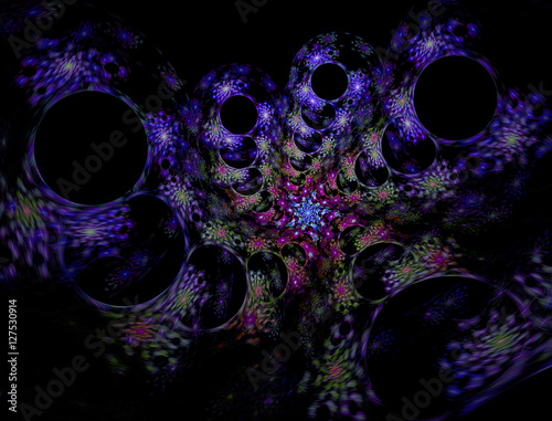 Abstract fractal image