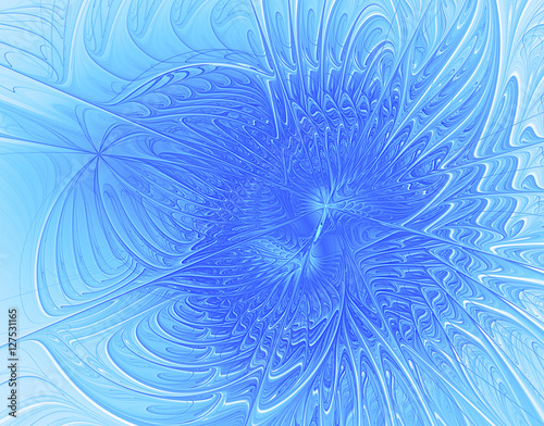 Abstract fractal image photo