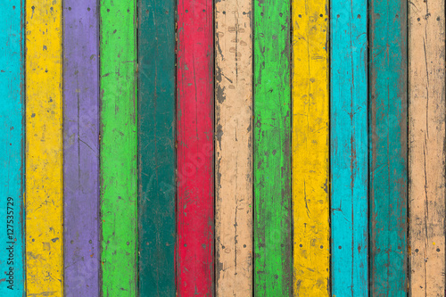 Multi-colored wooden floor boards. Backgrounds and textures