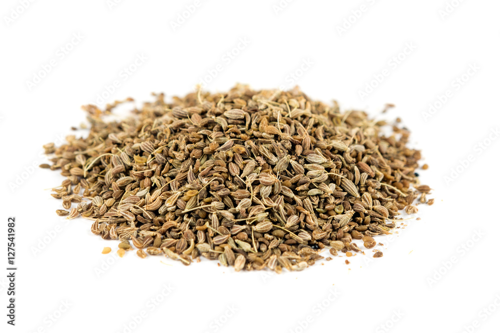 Whole anise seed isolated on white background Whole anise seed isolated on white background