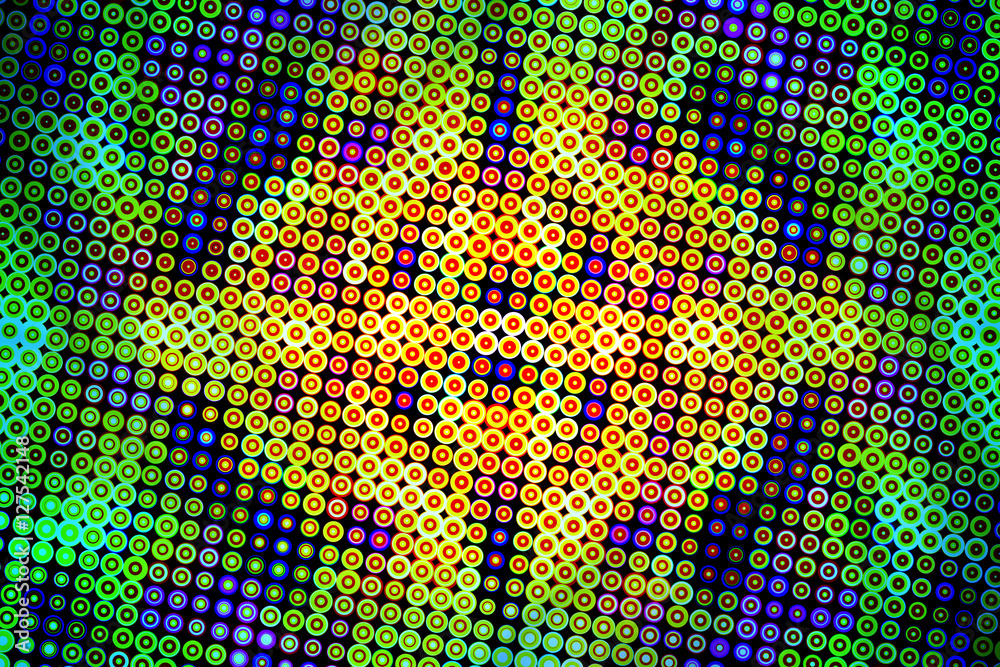 Obraz premium colorful halftone background