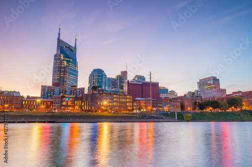 Photography Nashville, Tennessee downtown skyline