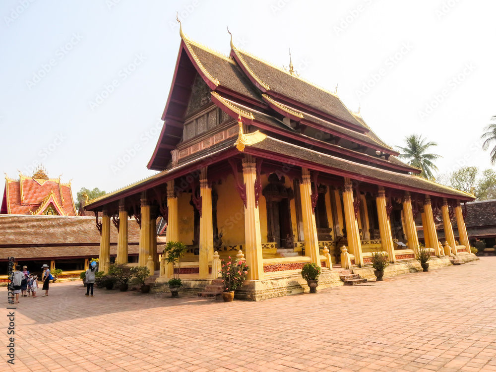 Sisaket Temple in Vientiane Laos PDR 