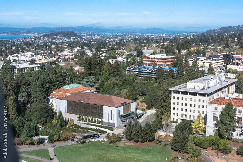 Obraz premium Berkeley view from the Campanile, California 