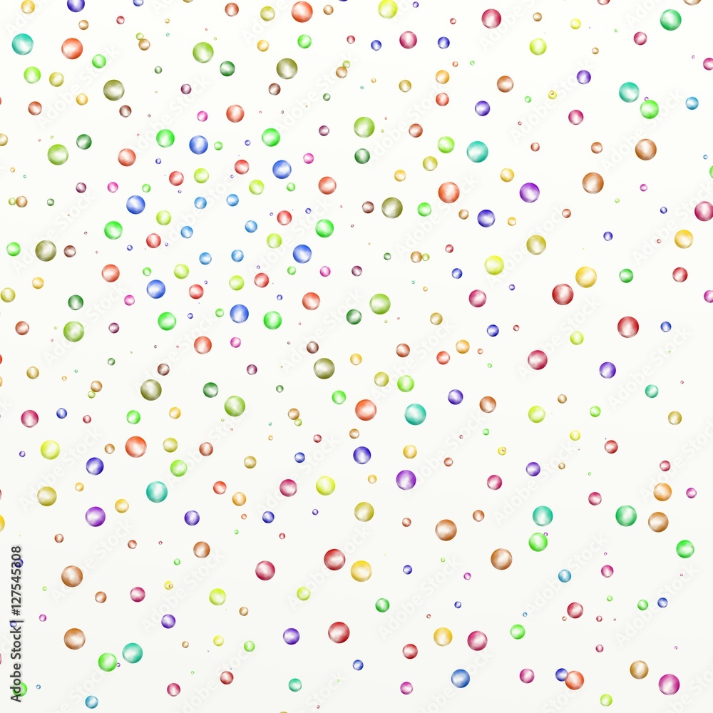 Colorful abstract bubbles