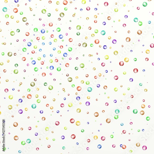 Colorful abstract bubbles