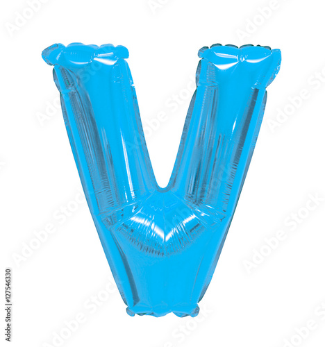 Letter V English Alphabet Light Blue Stock Photo Adobe Stock Letter V English Alphabet Light Blue Stock Photo Adobe Stock