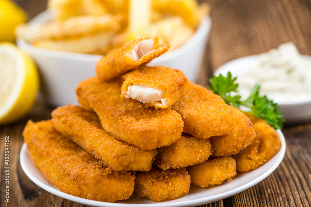 Fish Fingers (selective focus) Fish Fingers (selective focus)