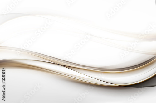 Abstract Gold Lines Design Grey Background