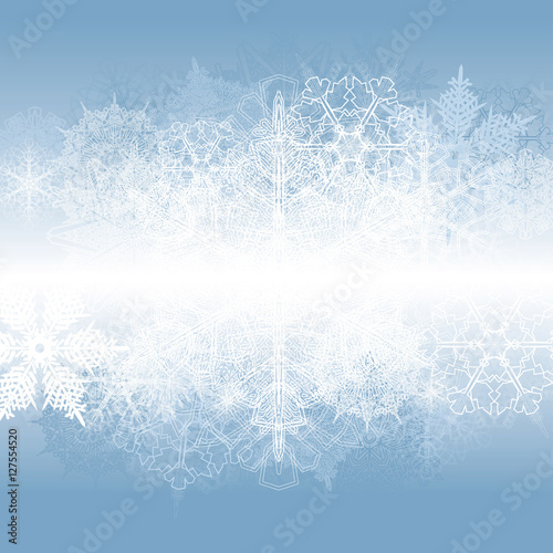 Snowflake season snow background 